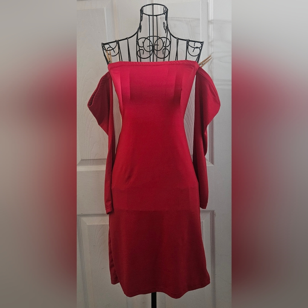 Capella Off The Shoulders Cocktail Dress